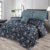 7 Pcs Quilted Comforter Set CC  226